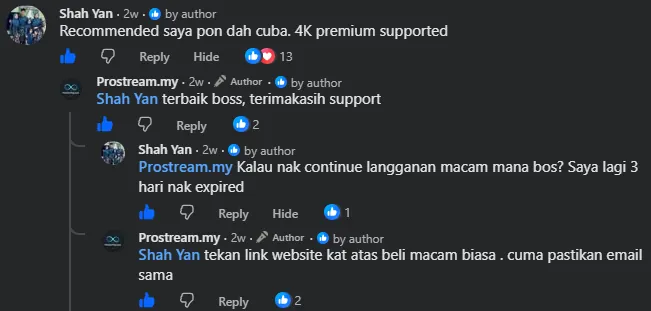 Komen Facebook oleh Shah Yan